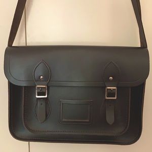 Cambridge Satchel Co. 13 inch satchel dark brown